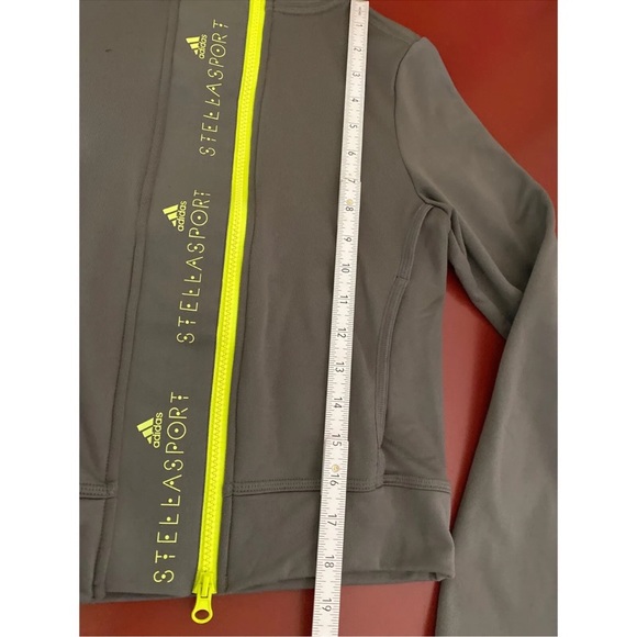 Adidas Stella McCartney Clima Warm Hooded  Contrasting Zipper Closure - Picture 9 of 10